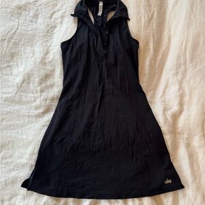 ALO Yoga Black Sleeveless Dress